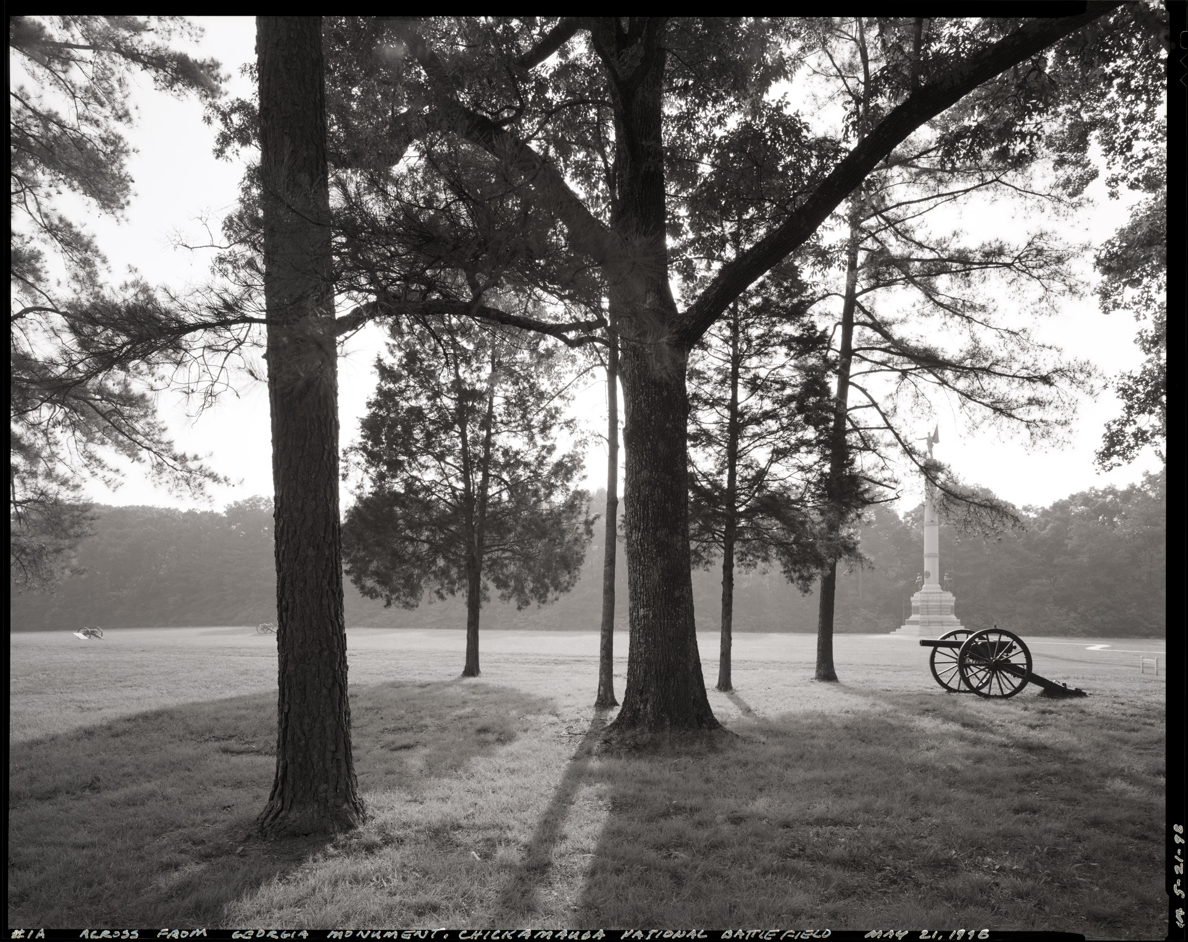 Chickamauga Battlefield landscape