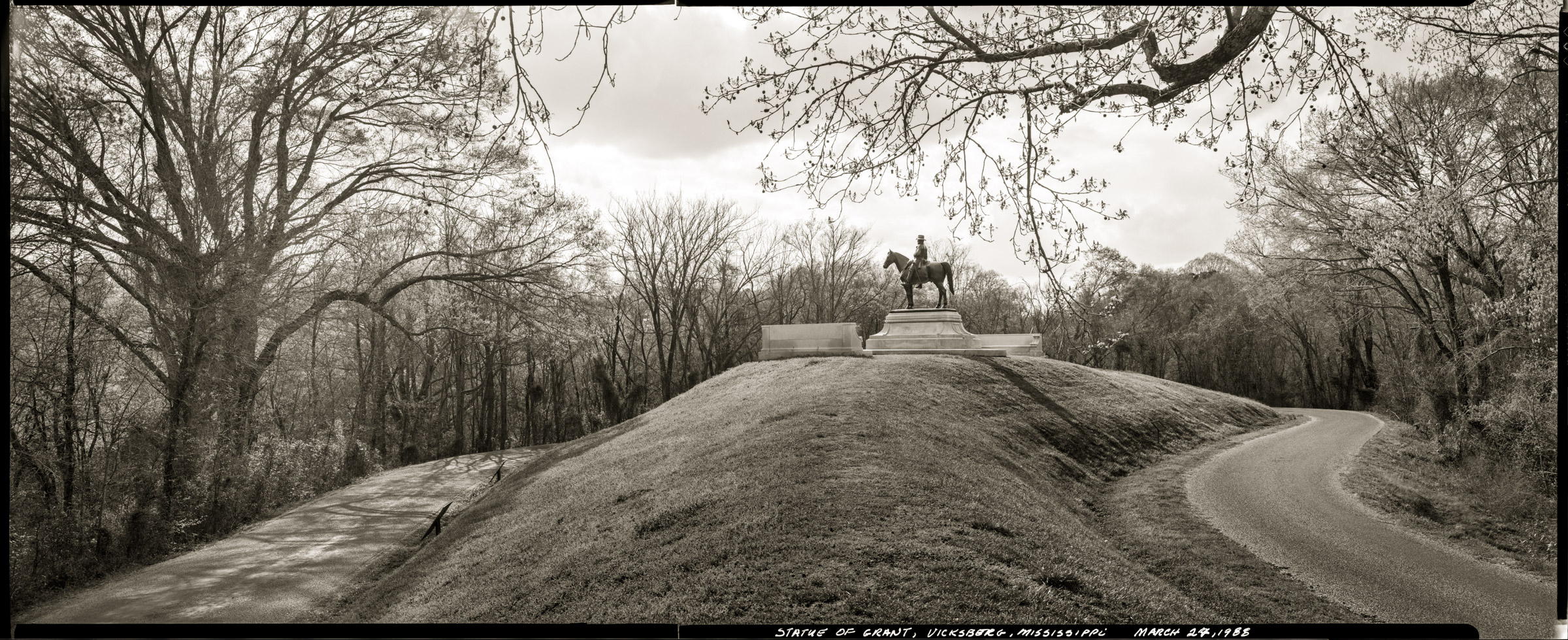 General Grant Statue, Vicksburg panorama